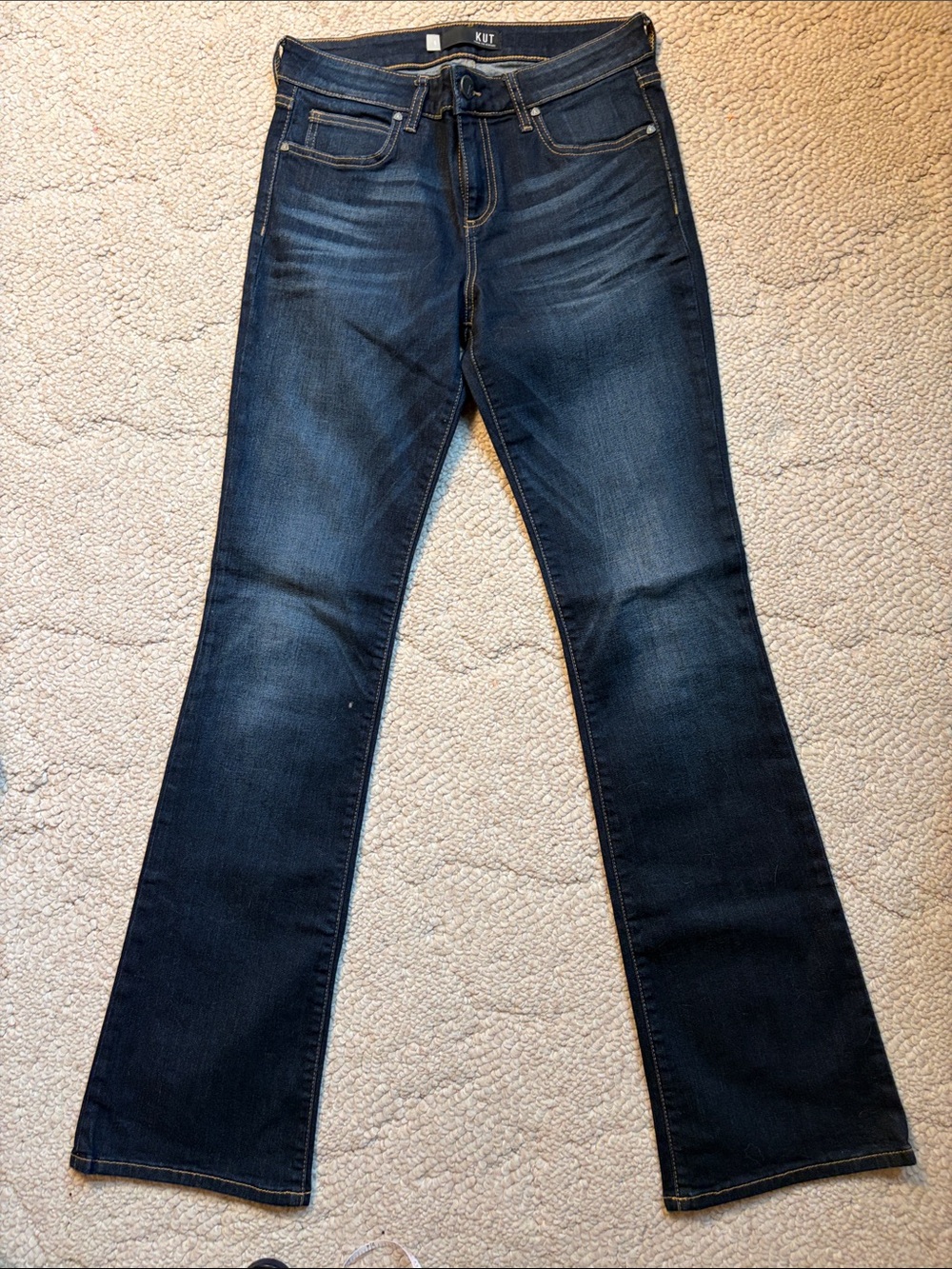 Kut from the Kloth Dark Indigo Flare Jeans